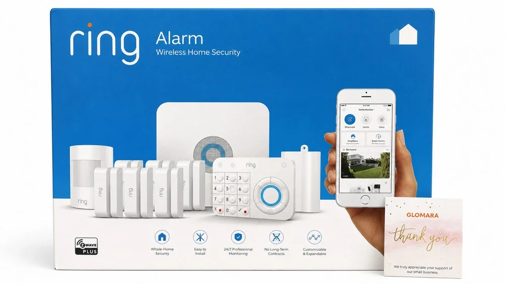 Ring Alarm Wireless Home Security System 10-Piece Kit Complete Set